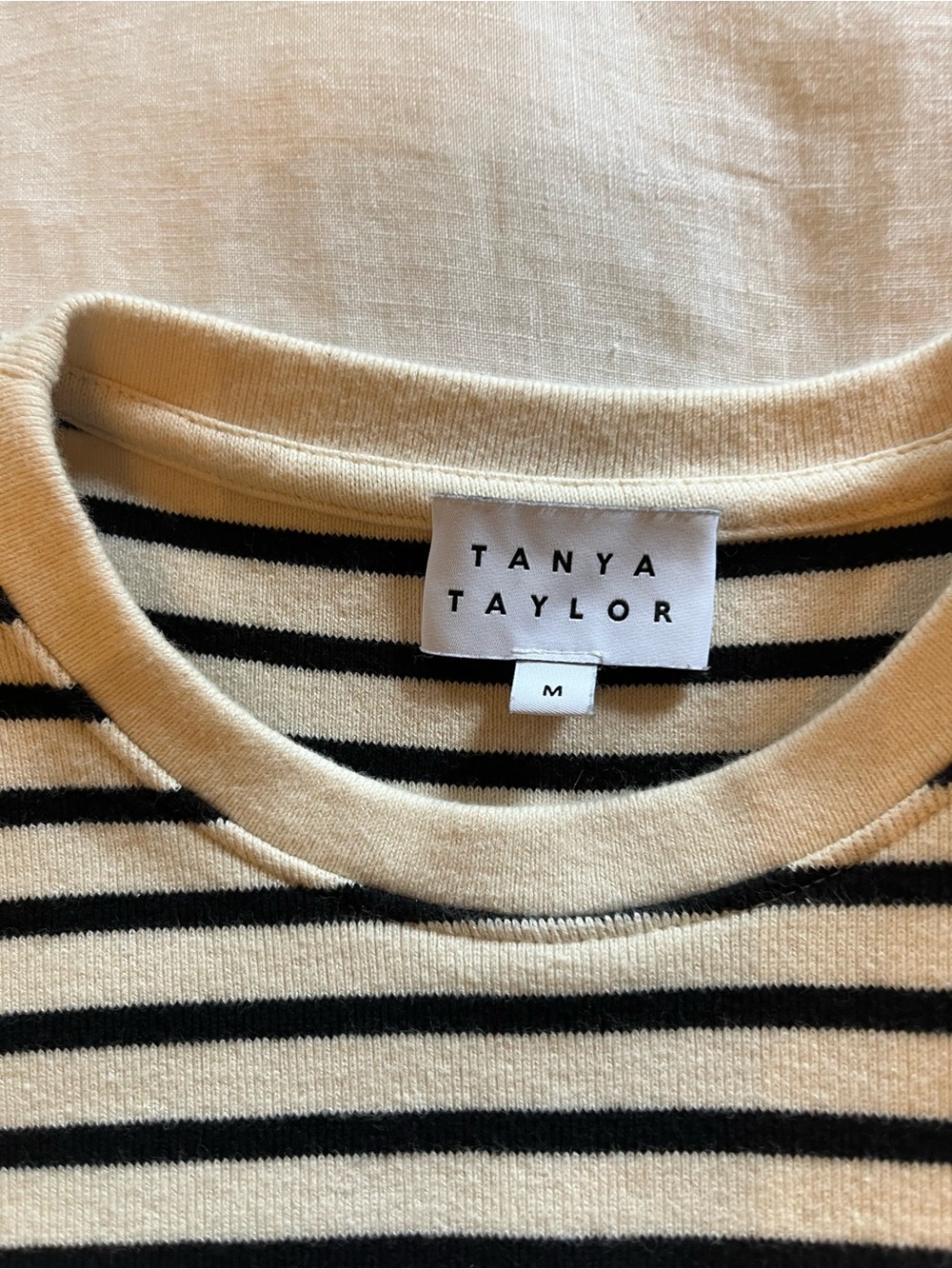Tanya Taylor Chandon Striped Midi Dress